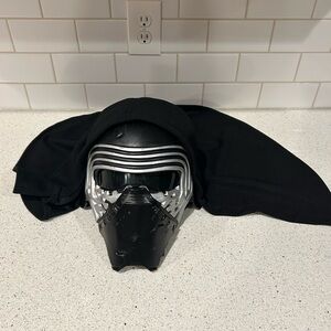 Star Wars Kylo Ren Mask Black and Silver
